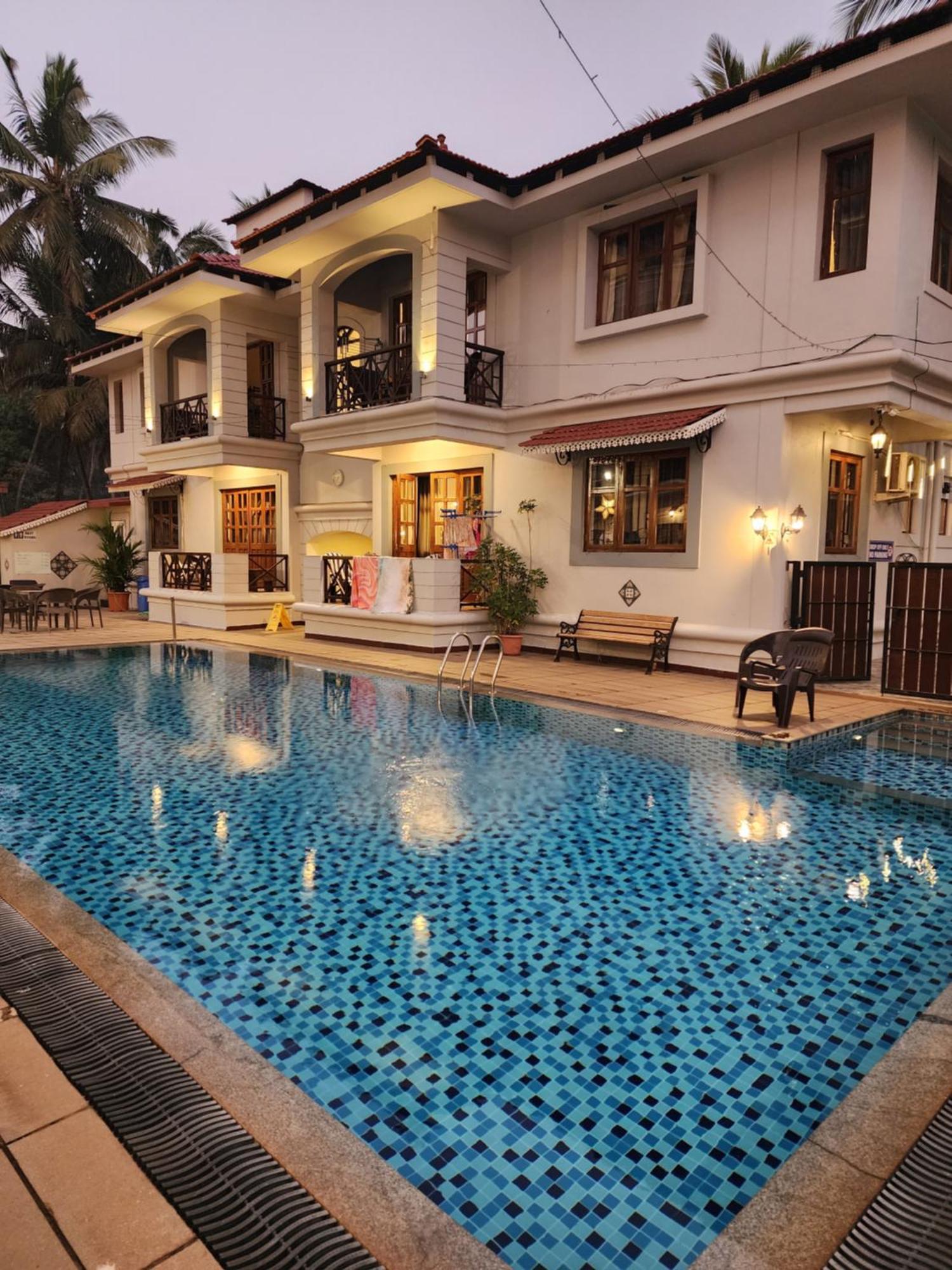 Coastal Suites Apart Hotel ---- 8 Minutes Walk To Beach Benaulim Eksteriør billede